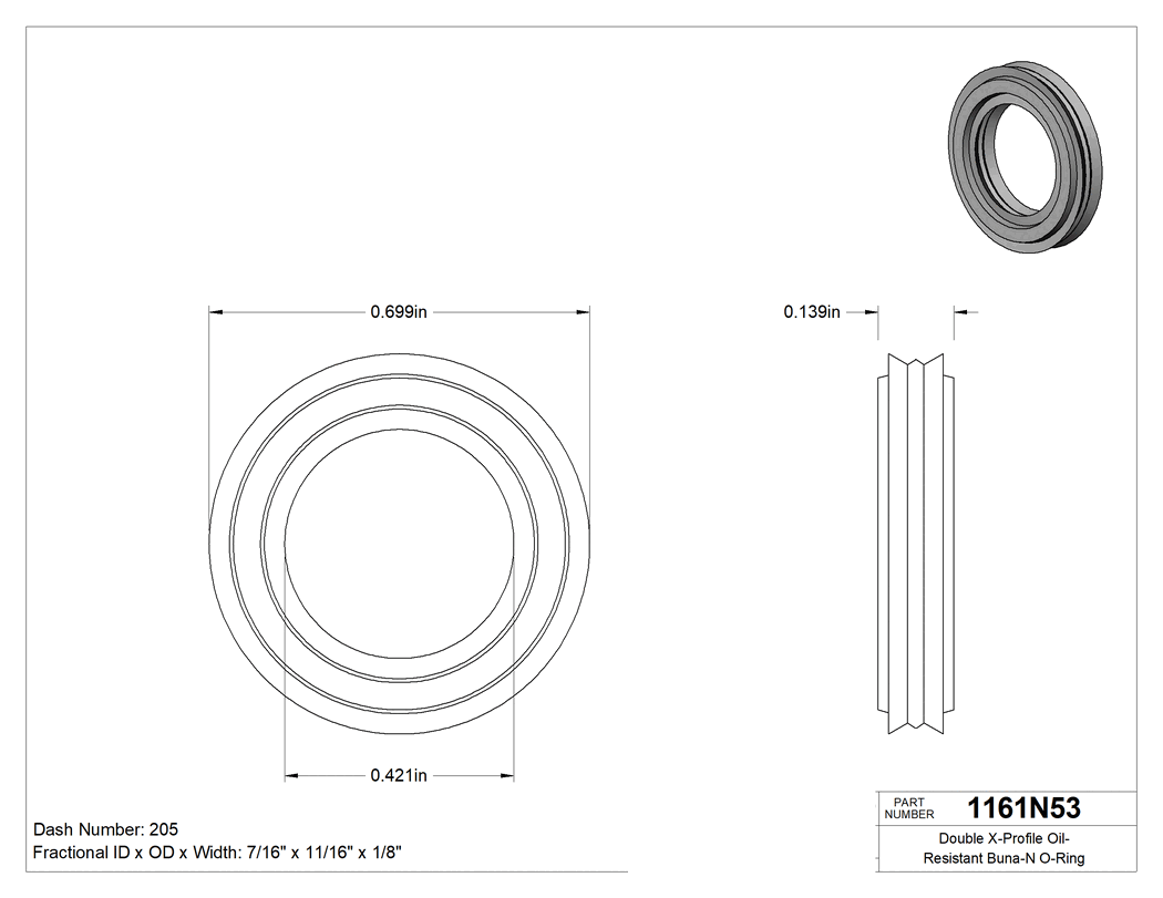 Technical drawing - 1161N53